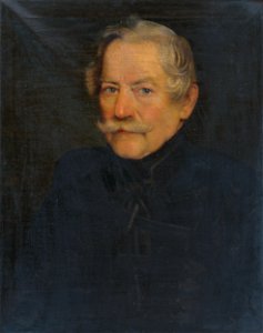 Theodor Benedikt Sockl - Podobizeň staršieho muža - O 6443 - Slovak National Gallery