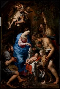 Theodoor van Loon - The Adoration of the Shepherds - 2000.1035 - Museum of Fine Arts