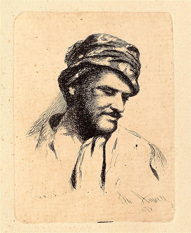 Theodor Aman - Portret de barbat