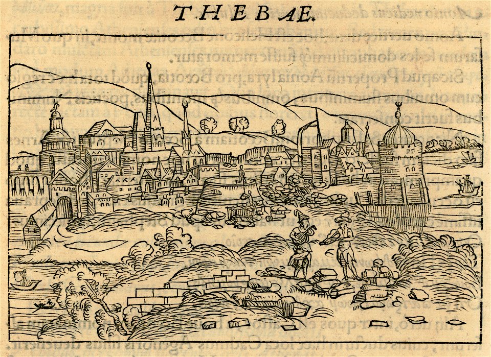 Thebae - Gerbelius Nicolas - 1545