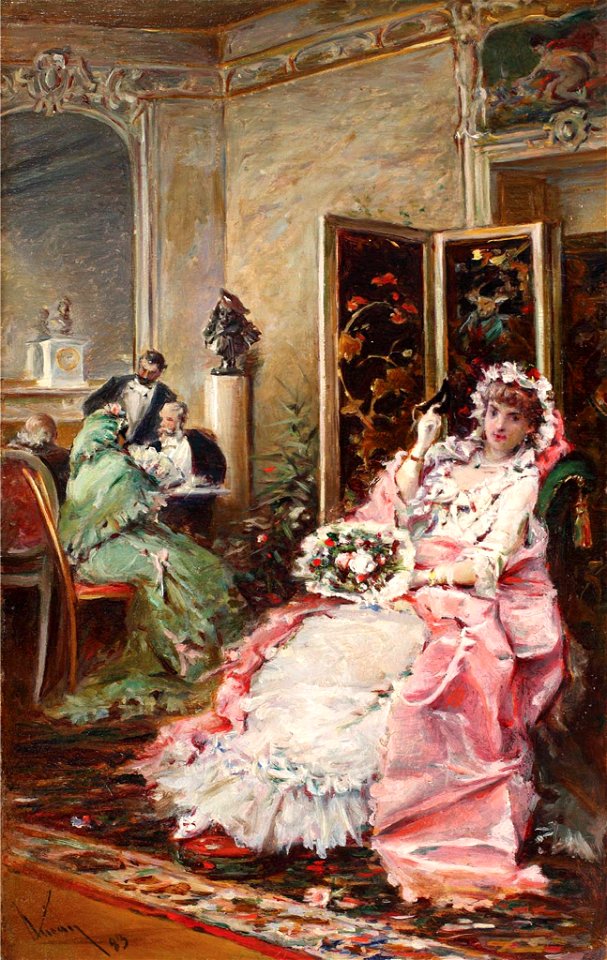 Theodor Aman - Seara de bal mascat