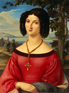 Theodor Rehbenitz - Marchesa Marianna Florenzi - 13237 - Bavarian State Painting Collections