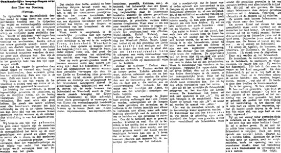 Theo van Doesburg Onafhankelijke bespiegelingen 7