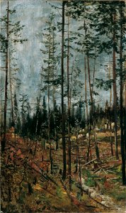 Theodor von Hörmann - Waldschlag bei Gödöllö - 5755 - Österreichische Galerie Belvedere