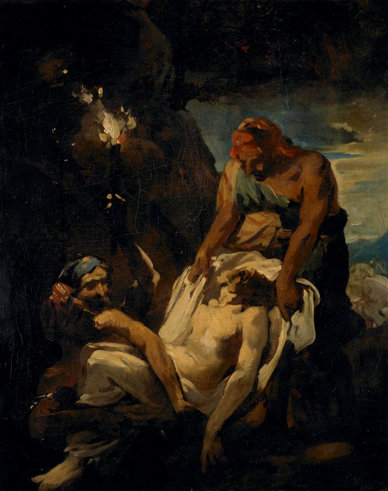 Theodore GERICAULT (manner of) - The Entombment, 3028-4