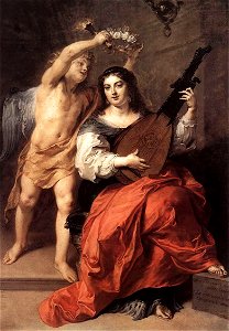 Theodoor van Thulden - Harmony and Marriage - WGA22234. Free illustration for personal and commercial use.