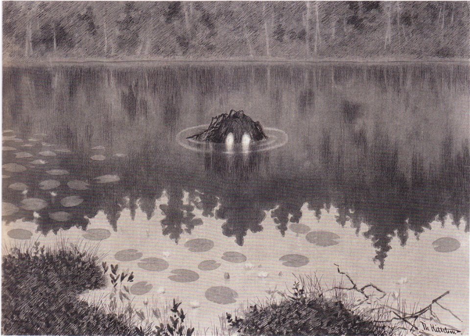 Theodor Kittelsen - Der Nöck - 1887
