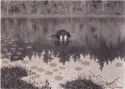 Theodor Kittelsen - Der Nöck - 1887
