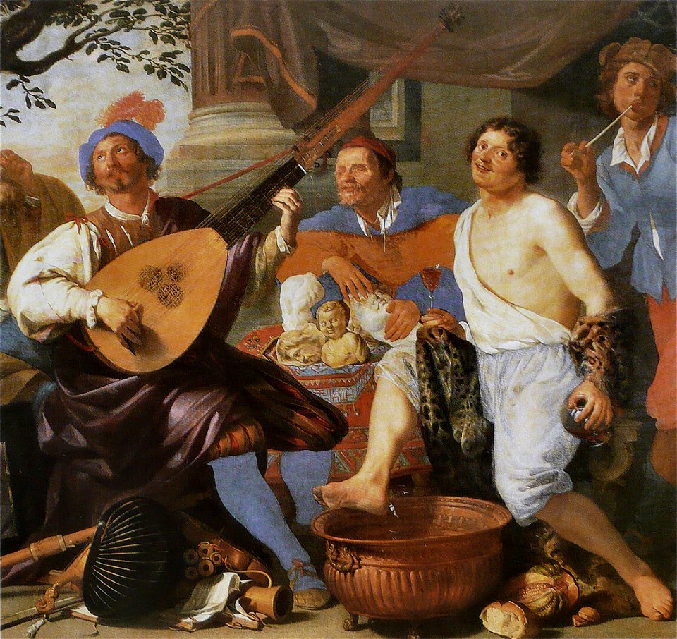 Theodoor Rombouts - Les Cinq sens