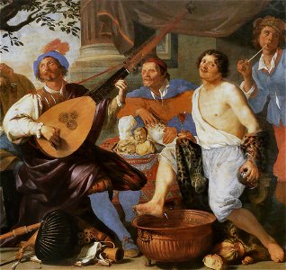Theodoor Rombouts - Les Cinq sens