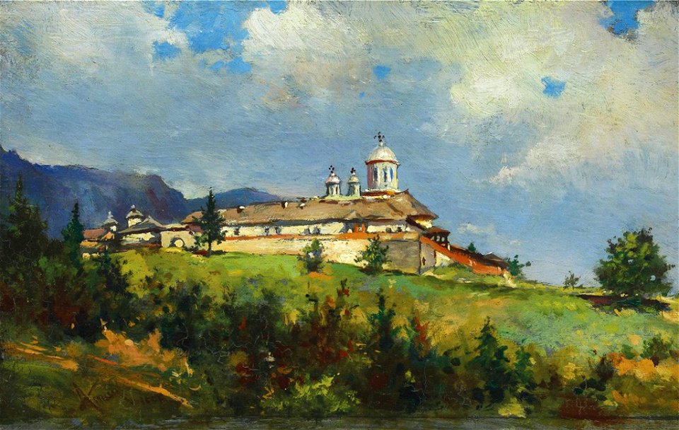 Theodor Aman - Manastirea Sinaia