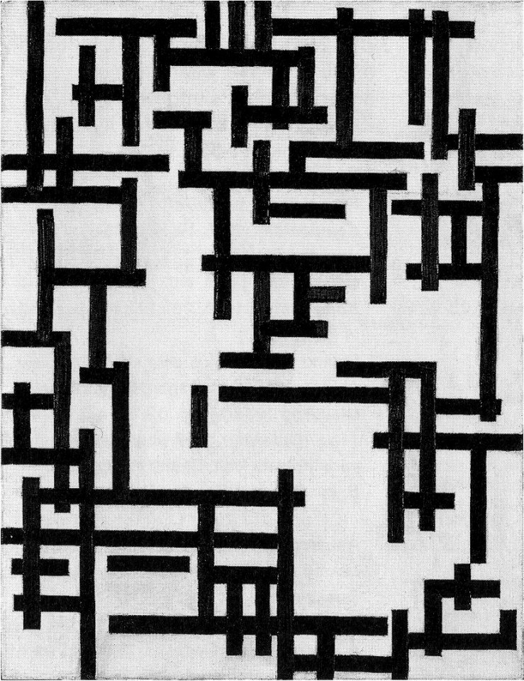 Theo van Doesburg Composition XIII (woman in studio)