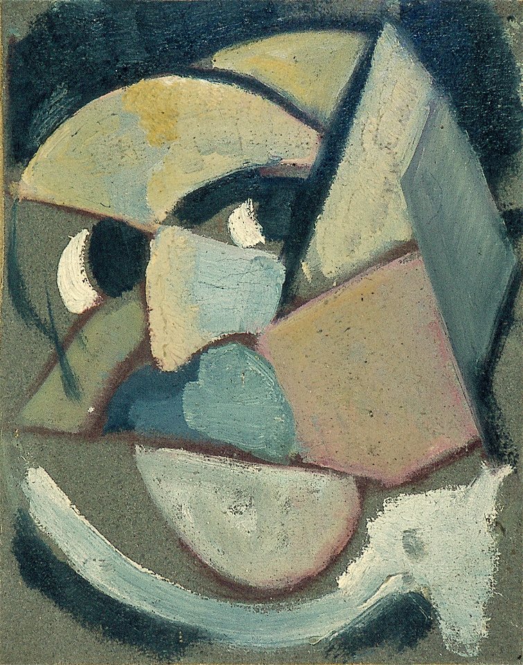 Theo van Doesburg - Geabstraheerd portret - AB4093 - Museum De Lakenhal