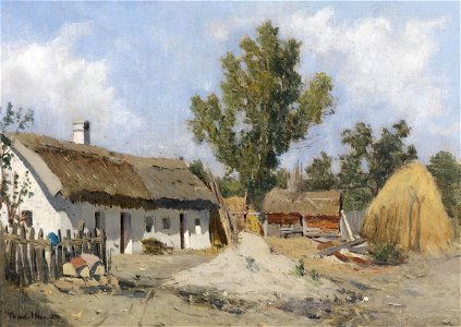 Theodor von Hörmann Bauernhof