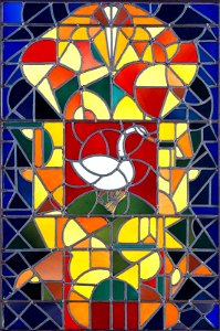 Theo van Doesburg Leaded Glass Composition I