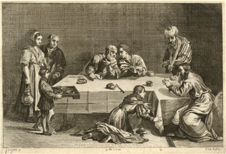 Theodor van Kessel - Anointing of Christ in Bethany SVK-SNG.G 11965-20