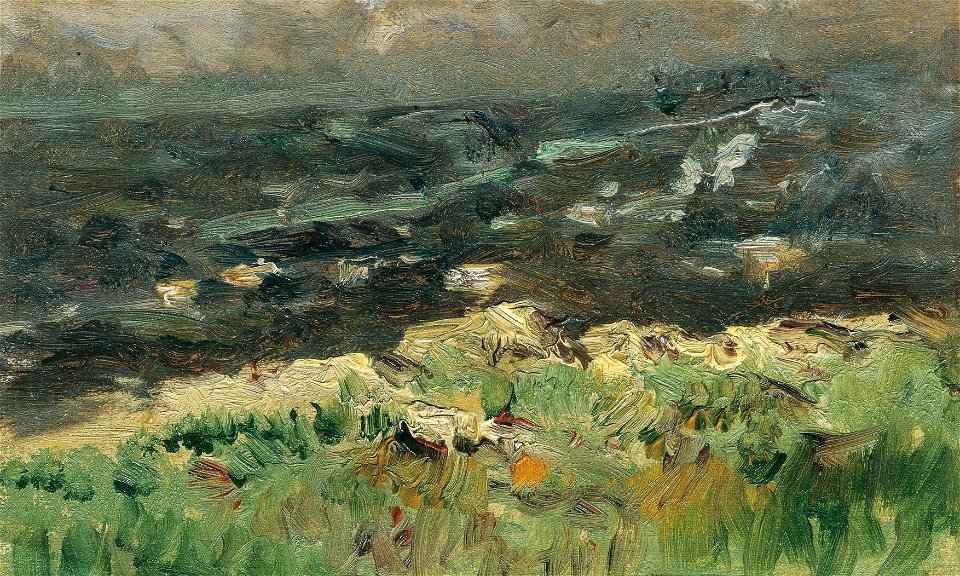 Theodor von Hörmann - Am Meeresstrand - 5758 - Österreichische Galerie Belvedere