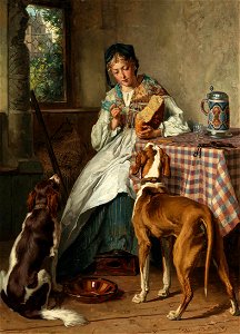 Theodore Gerard Zwei hungrige Gefährten 1878