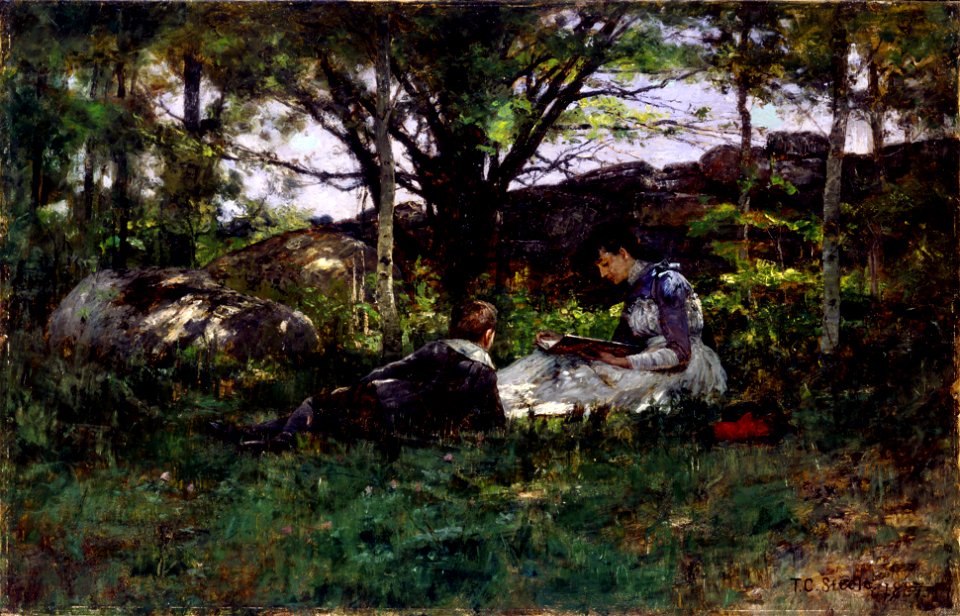 Theodore Clement Steele - A June Idyl - 36.31 - Indianapolis Museum of Art
