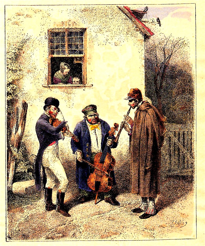 Theodor Hosemann Die drei Musikanten 1833