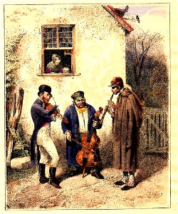 Theodor Hosemann Die drei Musikanten 1833