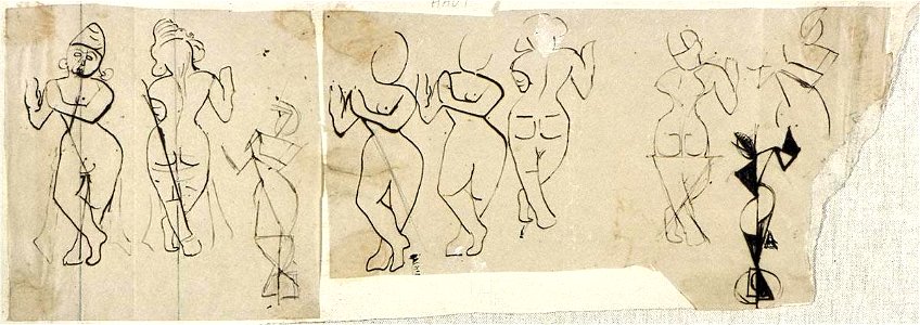 Theo van Doesburg Krishna 1916