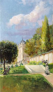 Theodor Aman - Zi insorita la Sinaia