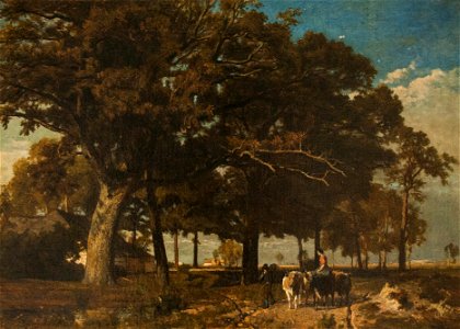 Theodore Fourmois - Landscape in the Dauphiné