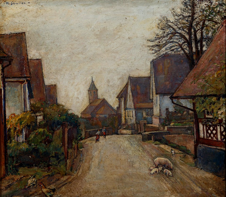 Theodor Schindler Dorfstraße in Malsch