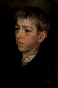 Theodor Alt - Bildnis eines Knaben - 2268 - Staatliche Kunsthalle Karlsruhe