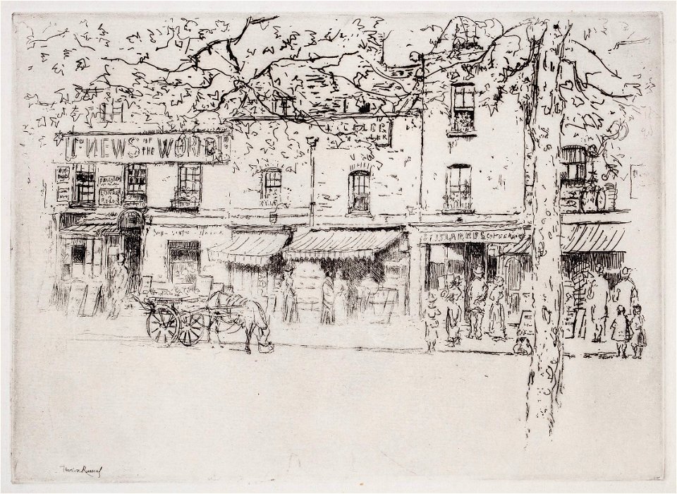 Theodore Roussel - Roussel-B98197 - Chelsea street