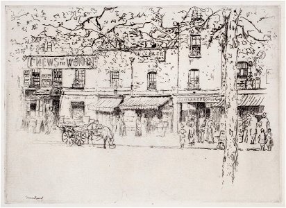 Theodore Roussel - Roussel-B98197 - Chelsea street