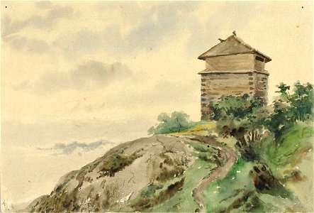 Theodore J. Richardson - Block House, Alaska, 1887 - 1985.66.326,796 - Smithsonian American Art Museum
