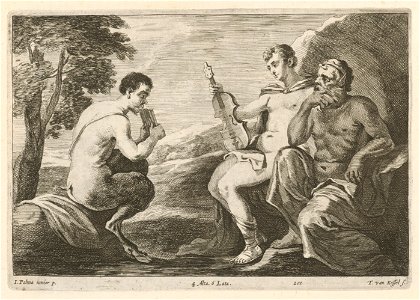 Theodor van Kessel after Palma il Giovane - Apollo and Marsyas SVK-SNG.G 11965-202