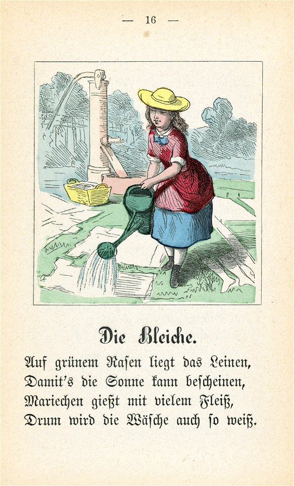 Theodor Hosemann Die Bleiche