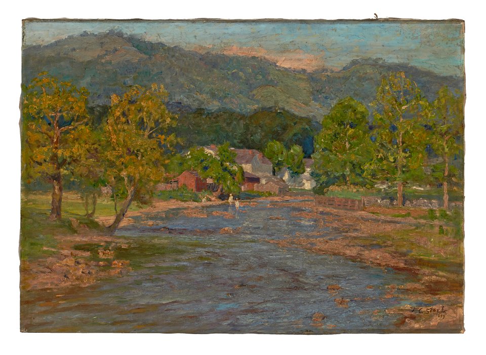 Theodore Clement Steele - Landscape - 1997.69 - Indianapolis Museum of Art