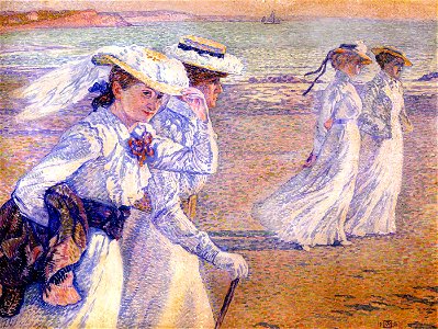 Theo van Rysselsberghe La Promenade