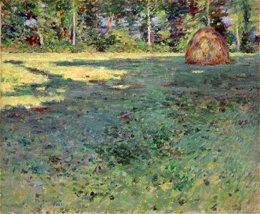 Theodore Robinson - Afternoon Shadows - 20.206 - Rhode Island School of Design Museum