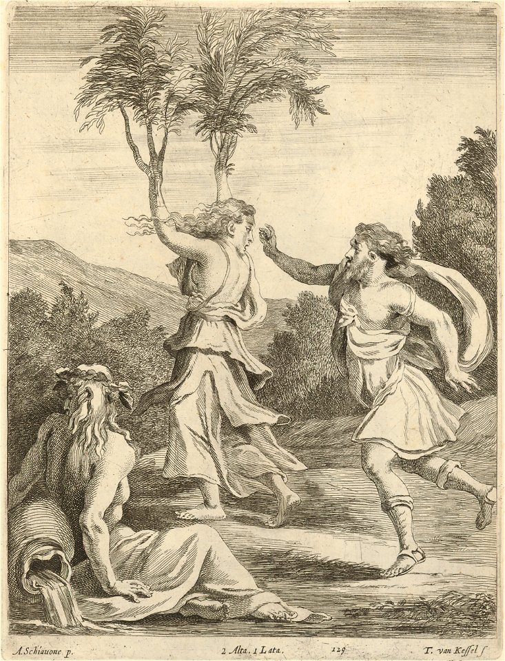 Theodor van Kessel - Apollo and Daphne SNG.G 11965-130