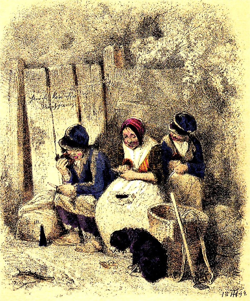 Theodor Hosemann Die Lumpensammler 1839