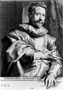 Theodorus Vanlonius - Paul. duPont, sculp. ; Ant. van Dyck, pinxit. LCCN2004665124 (cropped)