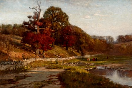 Theodore Clement Steele - Oaks of Vernon - 89.1 - Indianapolis Museum of Art
