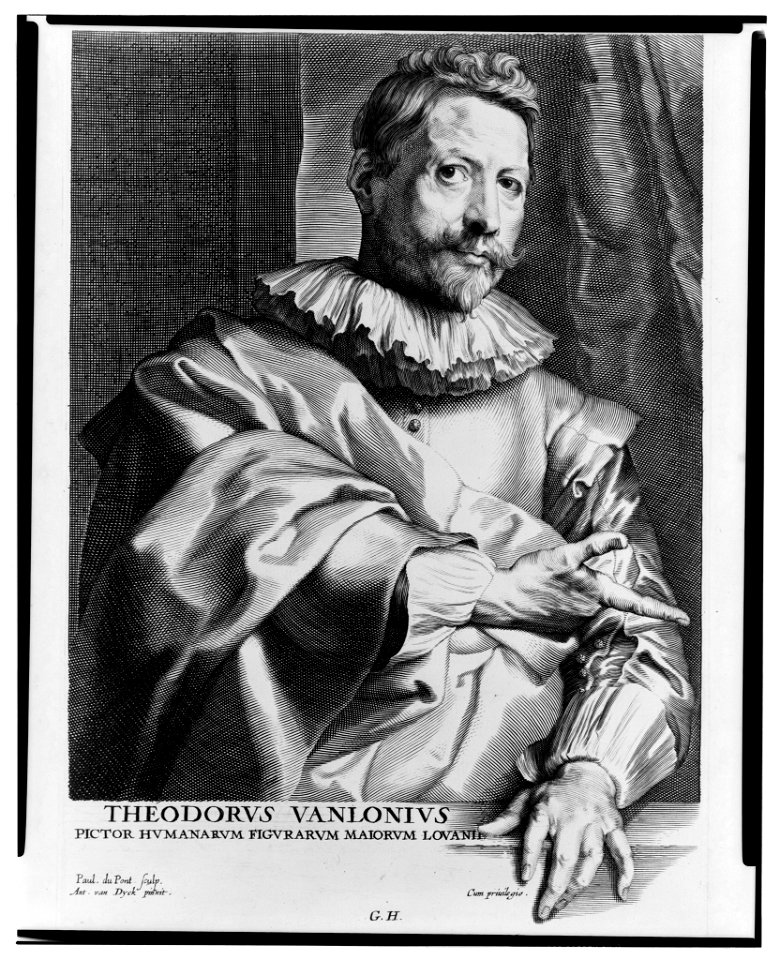 Theodorus Vanlonius - Paul. duPont, sculp. ; Ant. van Dyck, pinxit. LCCN2004665124