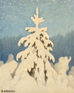 Theodor Kittelsen - Juletreet