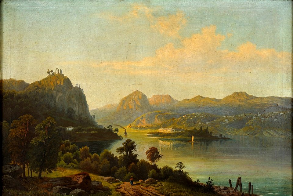 Theodor Nocken Rhein bei Nonnenwerth