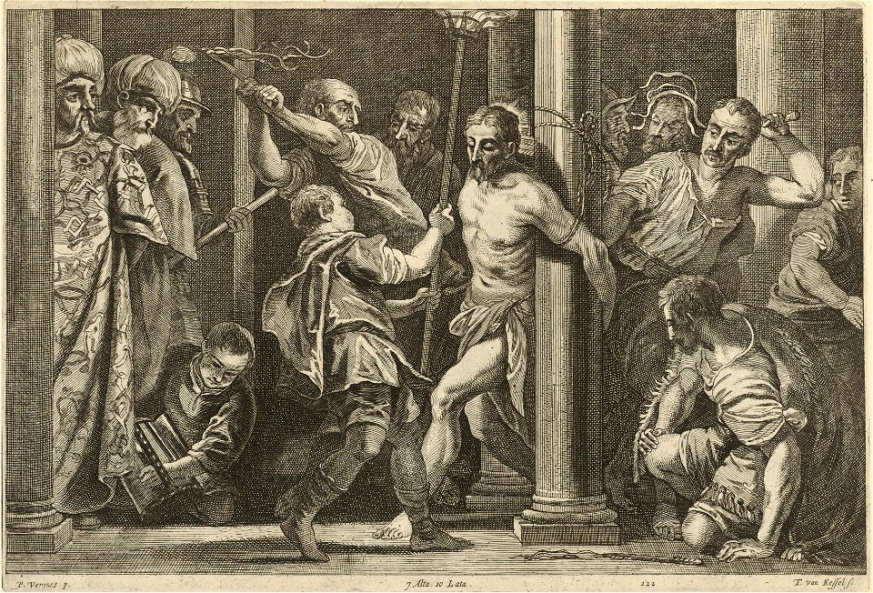 Theordor Kessel - Flagellation of Christ SVK-SNG.G 11965-123