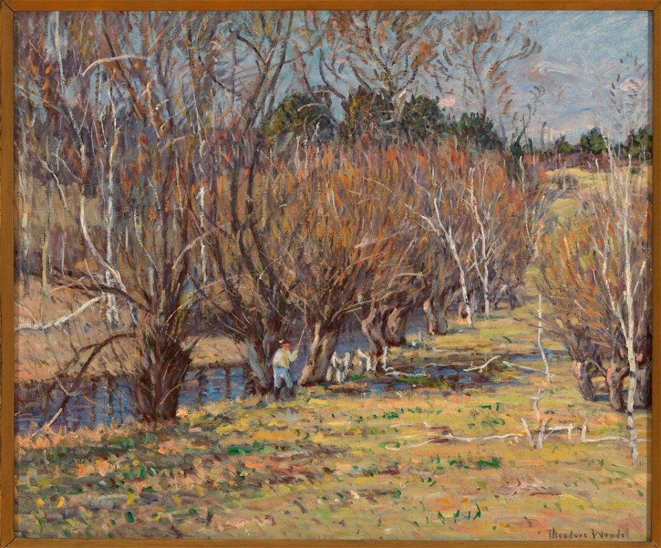 Theodore Wendel - The Brook, Spring - 20.799 - Rhode Island School of Design Museum