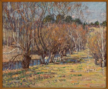 Theodore Wendel - The Brook, Spring - 20.799 - Rhode Island School of Design Museum