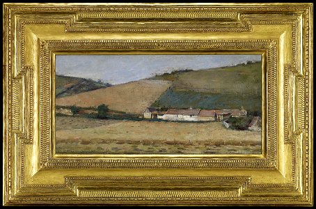 Theodore Robinson - Farm Among Hills, Giverny - 2009.16.2 - Minneapolis Institute of Arts