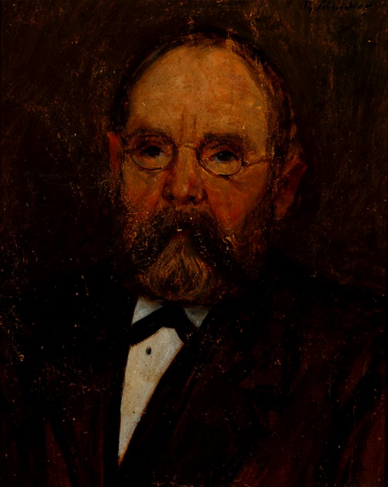 Theodor Schindler Portrait Otto Göller